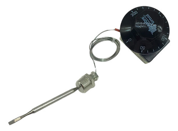 Termostato Para Fritadeira Caem 50 A 200°c 30a Com Bucha 3/8 0