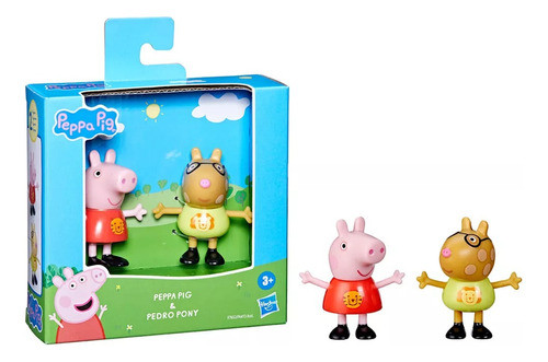 Hasbro Figura 6cm Peppa Pig Peppa Y Pedro Original Lelab 0