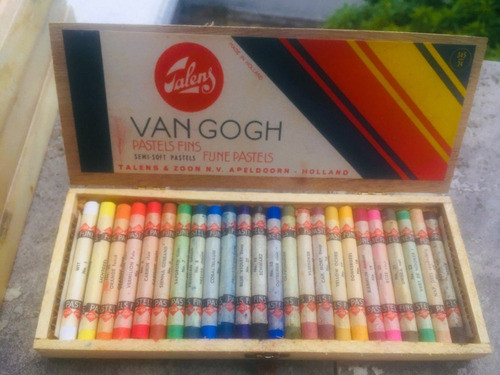 Pasteles Talens & Zoon Vangogh, Vintage Año 1965, Colección 0