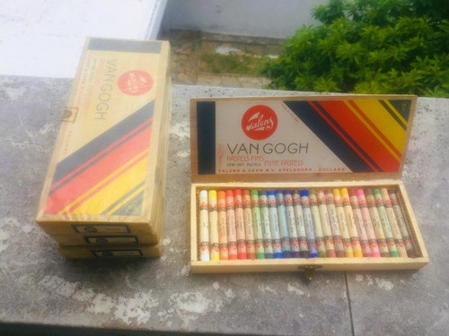 Pasteles Talens & Zoon Vangogh, Vintage Año 1965, Colección 1