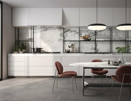 Porcelanato Arabescato Cerro Negro 58x117 Rect 1ra Cal Cuot 1