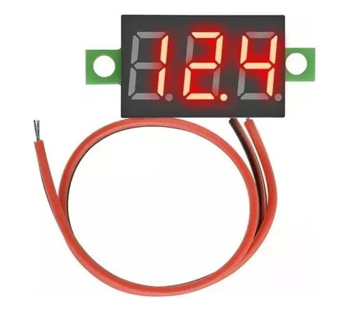 Display Voltimetro 2,5 A 32v Dc 2 Fios 0