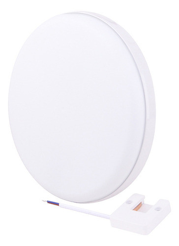Plafón Led Redondo Ip44 36w Neutra Ø230x40mm 0