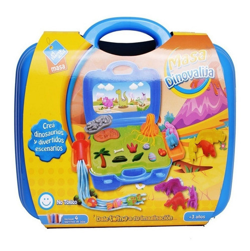 El Duende Azul Masas Valija Dinosaurios ELG 6841 El Gato 0