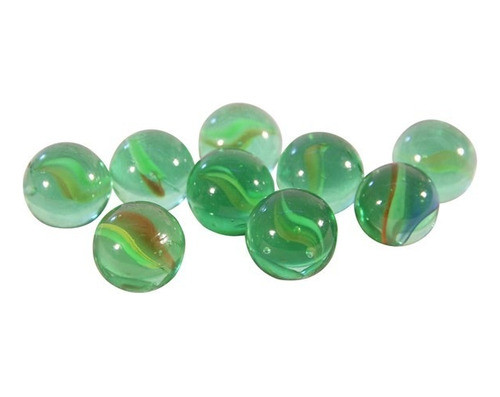 Bolitas De Vidrio Bolsa De 50 Canicas Comunes Juguete Niños 1