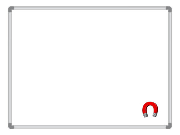 Quadro Branco Lousa Profissional Magnético 1000x600mm Viso 0
