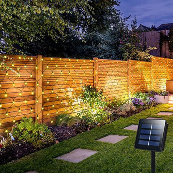 Guirnalda De Luces De Hadas De Red Solar Para Jardín, Exteri 0