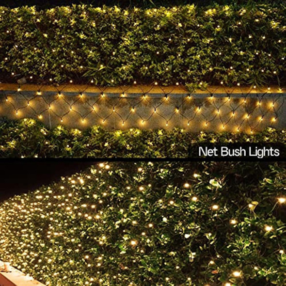Guirnalda De Luces De Hadas De Red Solar Para Jardín, Exteri 1