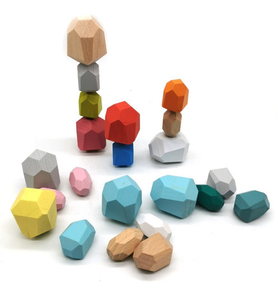 Piedras Tumi Ishi Madera- 15 Piezas 0