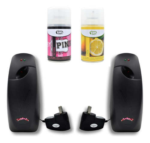 Difusor Automatico Electrico Negro Sin Pilas X2 Unidades 0