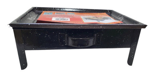Brasero De Mesa Enlozado Marca Brogas 33,5 X 24,5 Cm 1