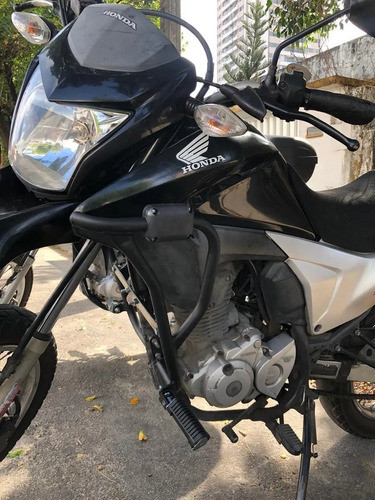 Protetor  Motor Carenagem + Afastador Alforge Bros 160 E 150 1