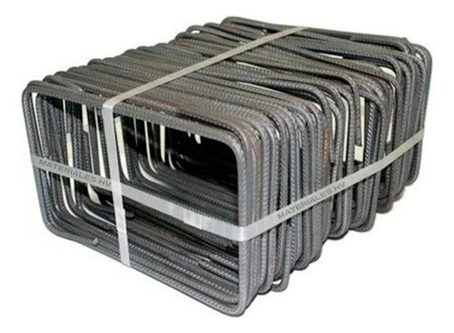Estribos De Construcción - Hierro 6mm 10x20 X 50u 0
