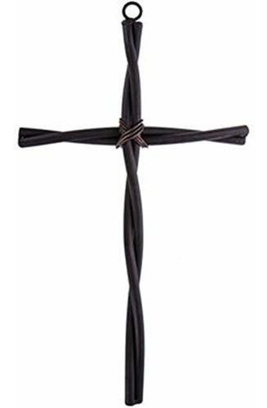 Gerson 16 Pulgadas De Alto Trenzado De Metal Cruzado Cruz De 0