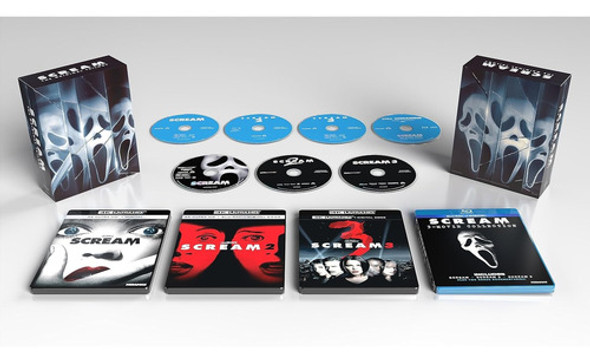 4k Ultra Hd + Blu-ray Scream Trilogy (1996-2001) 1
