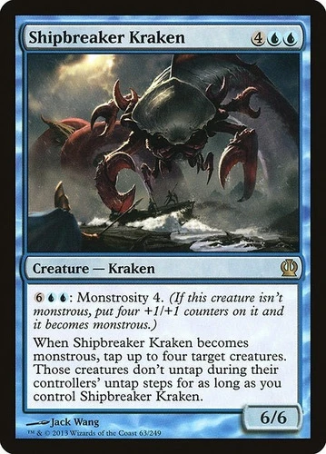 Carta Magic Shipbreaker Kraken X4 Unidades Playset Mtg 0