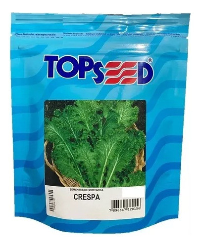 Sementes De Mostarda Crespa 100g Topseed Envio Imediato 0