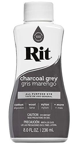 Tinte Liquido Multiusos Rit, Gris Carbon 0