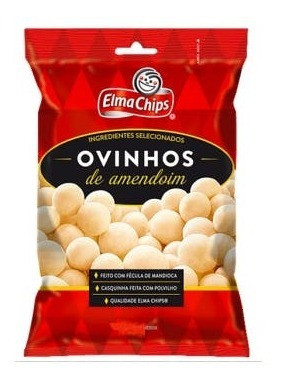 Ovinhos De Amendoim Elma Chips-kit 8 Pacotes De 70g Cada 1