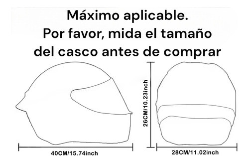 Funda Cubierta Para Casco De Moto Animada Divertida Varios 1
