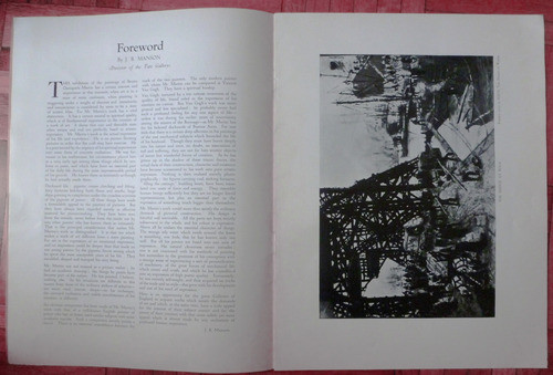 Quinquela Martín Catalogo Exhibition London 1930 Exposición 1