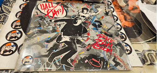 Daryl Hall John Oates Big Bam Boom Lp Vinilo Insert Usa 1984 0