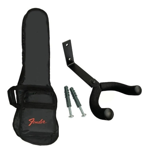 Capa Almofadada Baixo Impermeável Cargo Fender + Suporte 0