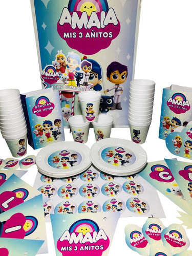 Cotillón Infantil Personalizado X 15 Vera Y El Reino 0