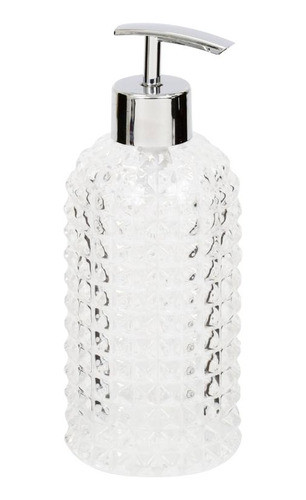 Porta Sabonete Líquido Incolor Em Vidro Crystal Sensea 0