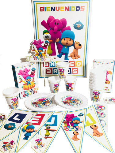 Cotillón Infantil Personalizado X 20 Pocoyó 0