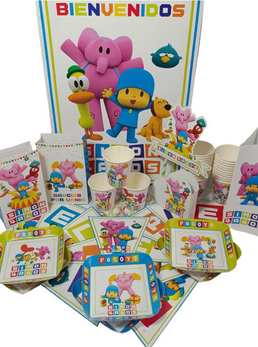 Cotillón Infantil Personalizado X 20 Pocoyó 0