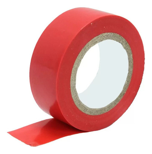 Fita Isolante Anti Chama Isoflex 19mm X 10m C/10und Vermelha 1