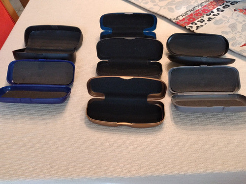Estuches Plastico Rigido P/anteojos -impecables! 1