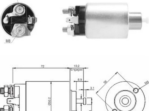 Solenoide O Automatico De Arranque Zm 2-392 0
