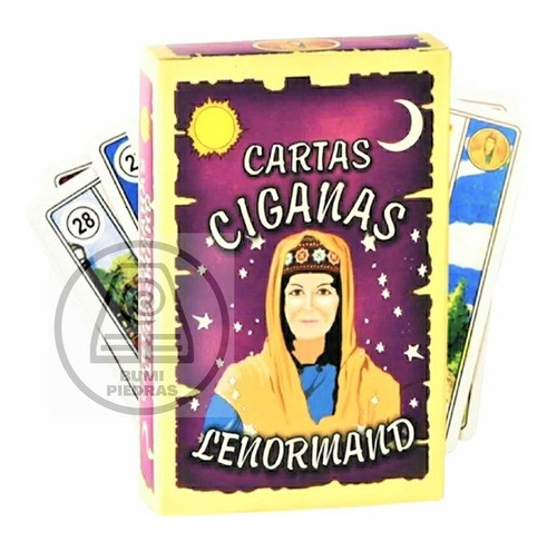 Tarot Cartas Gitanas Plastificadas Bumi Piedras 0