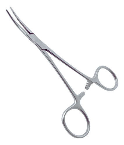 Pinça Crile Curva 14 Cm - Aço Inox 0