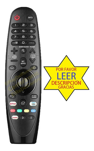 Control Remoto Para LG Smart Tv Magic Anmr19ba Utk Sm W9 C9 1