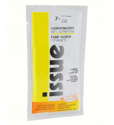 Tintura Coloración Issue X 47gr Kit 10 Sobres Y 10 Activador 1