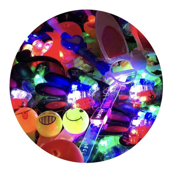 Pack Cotillon Luminoso Combo Economico 70 Art 30/35 Personas 0