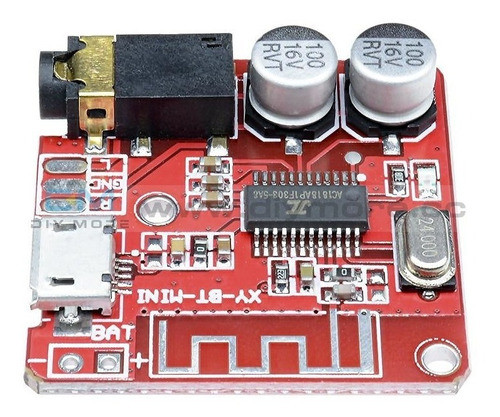 Modulo Audio Receptor Bluetooth 4.1 Ble Stereo Miniplug Hobb 1