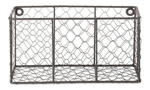 Dii Basket Farmhouse Chicken Wire, Pequeño - Juego De 2, Gri 1