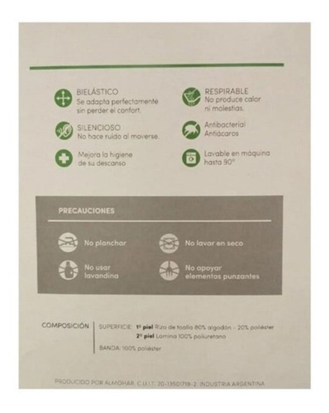 Cubrecolchon Impermeable Almohar Cuna 97x65 1 Cubrecolchon Impermeable Almohar Cuna 97x65 1