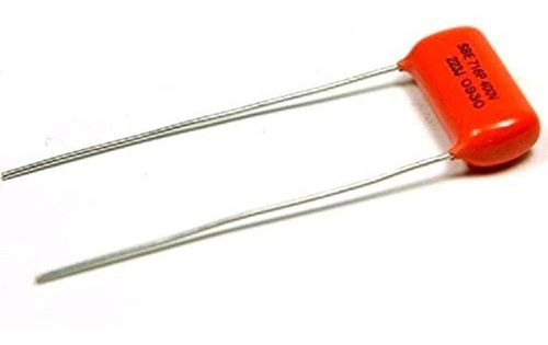 Condensadores De Película Naranja Gota 022uf400v 2x Par 0
