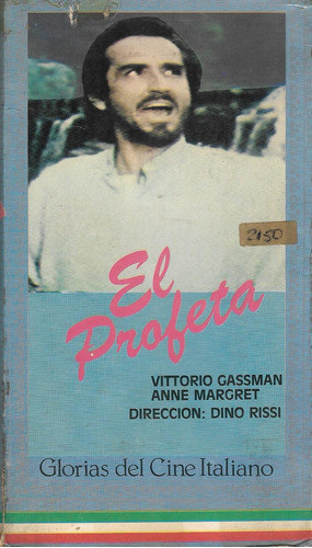 El Profeta Vhs Dino Risi Vittorio G Ann-margret 0