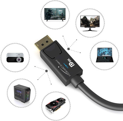 Cable Displayport Dp 1.4 1