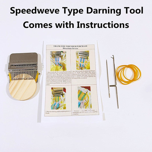 Máquina De Tricô De Tear De Madeira Para Iniciantes 13 Ganch 1