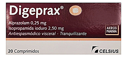 Digeprax 20 Comprimidos 0