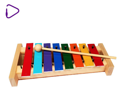 Metalofón Diatónico De 8 Notas Sol Venturi 1