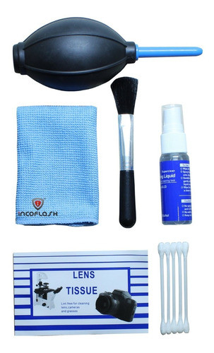 Kit De Limpeza Para Câmeras Lentes Binóculos Gopro Dslr 0