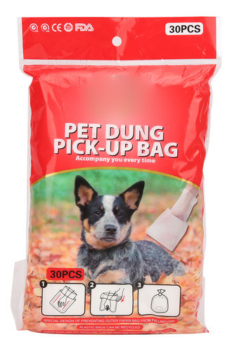 Saco De Lixo Para Cães, Descartável De Dupla Camada, Para Co 1